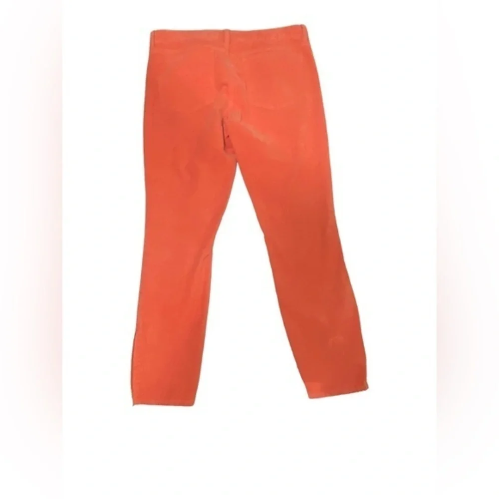 J. Crew women’s coral orange corduroy toothpick pants size 31